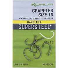 Size 10 Grappler Barbless Hooks