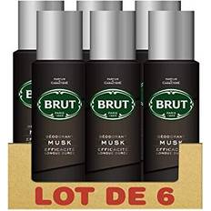 Brut Men's Deodorant Spray 200 Pack of 6