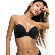 Boux Avenue PLUNGE STRAPLESS BRA Black, Black, 34Dd, Women Black