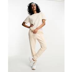 EA7 Women Trousers & Shorts EA7 boyfriend fit joggers in beige-Neutral2XL