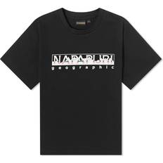 Napapijri Women Tops Napapijri Women's Rope Logo Baby T-Shirt Black Black