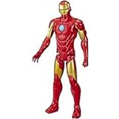 Superhjältar Figurer Hasbro Marvel Avengers Titan Series Iron Man actionfigur, 30 cm stor leksak, för barn från 4 år