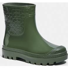 Femme - Vert Bottines à la Cheville Coach Millie Rubber Rain Bootie - Grün