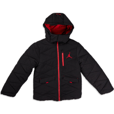 Jordan Outerwear Jordan Utility Puffer Grade School Jackets Black Years