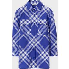 Boys - S Shirts Burberry Boy's Angelo Front-Pocket Check Shirt, 3-14