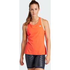 Linen Tank Tops Adidas Womens Adizero Tank Red