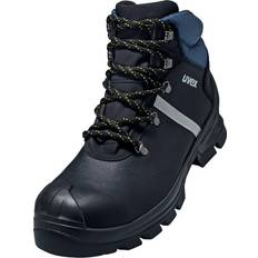 Uvex Safety Boots Uvex construction Stiefel S3 schwarz, blau Weite Gr. schwarz