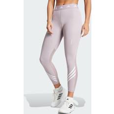 Adidas White Tights Adidas Techfit Stripes Leggings 7/8 White Regular Woman