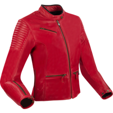 Red Motorcycle Jackets Segura Motorradjacke Lady Curve red, T2 Damen