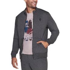 Skechers Men's Hoodless Hoodie, Heather Charcoal