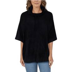 Elastane/Lycra/Spandex Capes & Ponchos Natural Reflections Cozy Cowl Poncho for Ladies Anthracite