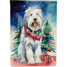 Garden & Outdoor Environment Caroline's Treasures Old English Sheepdog Christmas House Flag