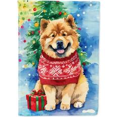 Garden & Outdoor Environment Caroline's Treasures Chow Chow Christmas House Flag