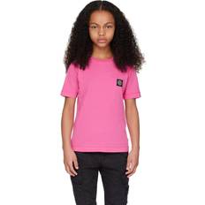 Stone Island Abbigliamento per bambini Stone Island T-Shirt Fucsia Bambino in Cotone - JUNIOR