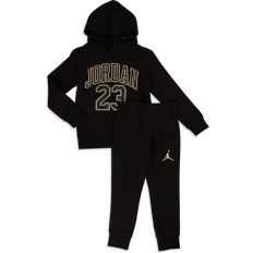 Jordan 23 Vorschule Tracksuits Black