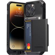 VRS Design case for iPhone 14 Pro Case Damda Glide Pro Black Groove
