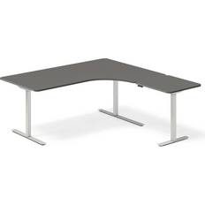 Ergoff Höj Sänkbart DNA Antracit 1800x1800 mm Skrivbord