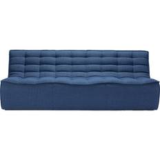 Ethnicraft Canapé N701 Bleu Mousse Sofa