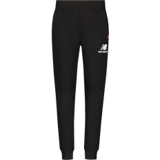 New Balance Black Children's Clothing New Balance Youth Fleece Jogger - Black/White