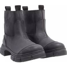 Ganni Stiefeletten Ganni Stiefeletten schwarz Regenstiefel