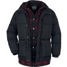 RED by EMP RED by EMP Jacket with double-layer effect Winter Jacket black