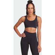 Adidas BHs Adidas All Medium Support Sport-BH Damen - Schwarz