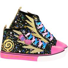 Ground Up Women's Harry Potter Luna Lovegood Shoes Black/Pink/Orange