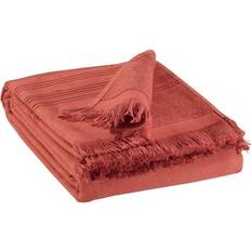 Rouge Serviettes Vivaraise Cancun - Rouge - 90x180 cm Serviette de bain Rouge