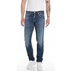 Replay Grover Straight Fit Jeans - Blue