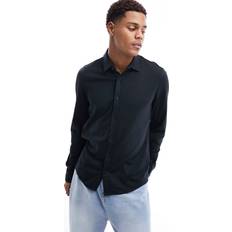 Calvin Klein Cotone Camicie Calvin Klein Camicia in Cotone Morbido Slim con Tasca