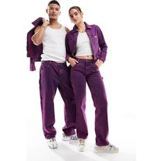 Purple - Unisex Jeans Guess Originals unisex vintage carpenter jeans in pinkW30