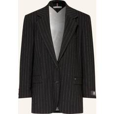 Tommy Hilfiger S Jacketts Tommy Hilfiger Prep Oversized Fit Nadelstreifen-Blazer BLACK STRIPE L-XL