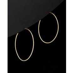 Italian Gold 14K Endless Hoops