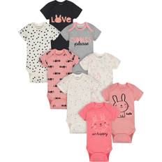 Onesies Onesies Brand Baby Girl Short Sleeve Onesies Bodysuits 8-Pack Sizes Newborn-12M