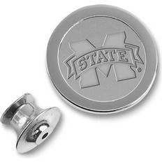 Gray Brooches Jardine Silver Mississippi State Bulldogs Lapel Pin