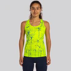 Amarillo Camisetas de tirantes Joma Camiseta Elite IX Tirantes Amarillo Flüor - Multicolor