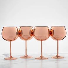 Brown Glasses Cambridge 12 Copper Wine Glass 4