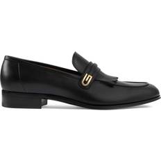 Gucci Loafers Gucci Sorte speilende frynsesko Black 1/2