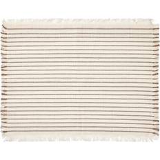 Algodón - Blanco Individuales Broste Copenhagen Elouise off Place Mat White