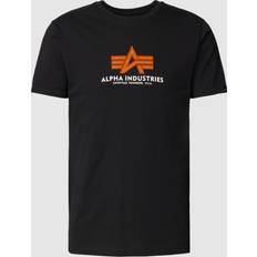 Alpha Industries Unisex Tops Alpha Industries Basic Rubber T-Shirt - Black