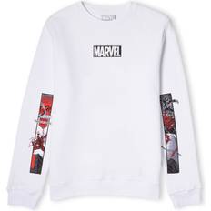 Venom Marvel Comic Strips Sweatshirt - White