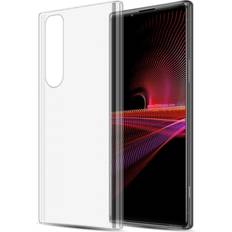 Handyzubehör Cadorabo TPU Ultra Slim AIR Hülle Sony Xperia 1 III Smartphone Hülle, Transparent