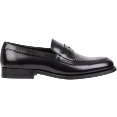 Tommy Hilfiger Loafers Tommy Hilfiger Stitched Patent Leather Loafers BLACK