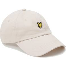 Lyle & Scott Herr Kepsar Lyle & Scott – Beige baseball-keps med klassisk logga-Naturlig One