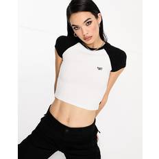 Superdry Cropped Baseball T-Shirt