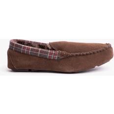 Men Slippers Hush Puppies ANDREAS Classic Mens Slippers Brown-7