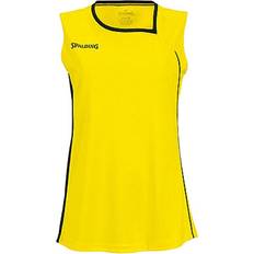 Spalding Damen 4HER II Tank TOP, gelb/Schwarz/Weiß