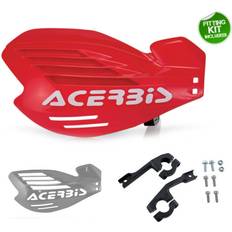 Red Motorcycle Handguards Acerbis X-Force Hand Guard, red for Men