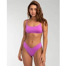 Morado Partes inferiores de bikini Billabong Braga Bikini Fiji - Pink