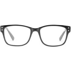 Foster Grant Glasses & Reading Glasses Foster Grant Square in Black Tristan Pop of Bifocal Style Readers 1.75 Black